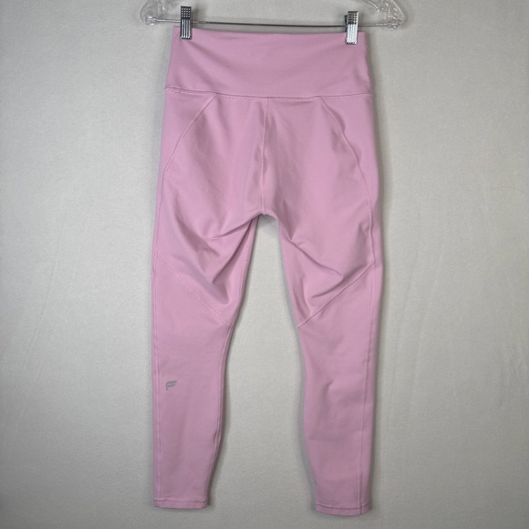 Fabletics PowerHold Pink Leggings Small High Rise Athletic Yoga Gym - Picture 6 of 8